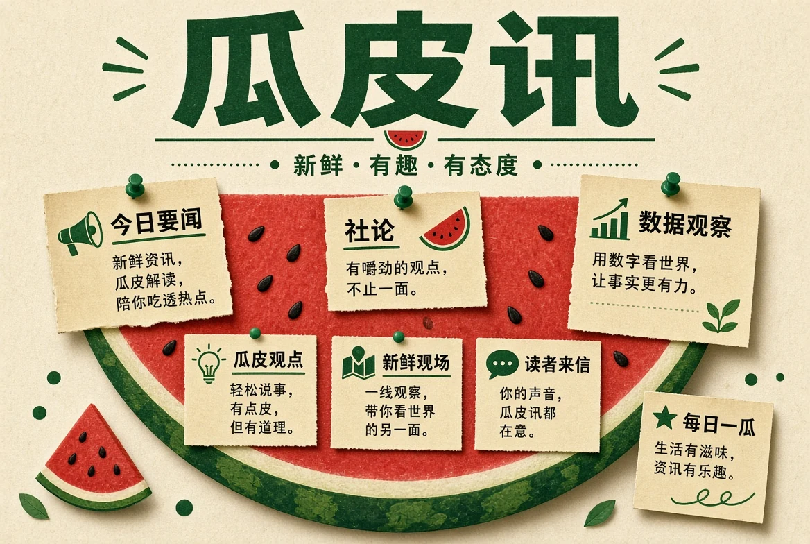 瓜皮讯内容整理